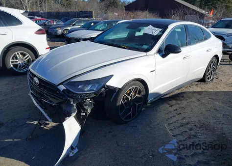 2022 Hyundai Sonata N Line from USA, damaged, VIN KMHL14JC2NA214799
